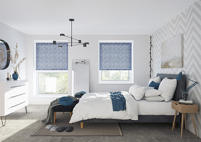 Leopard, Soft Blues - Twist&Fit Roller Blind - Image 8